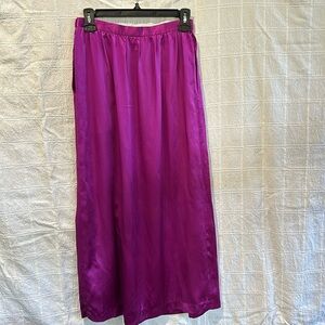 Women's Summer Maxi Silk Skirt